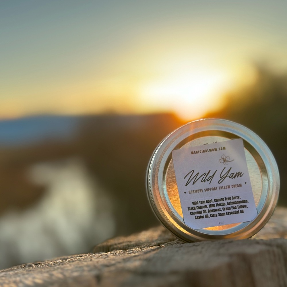 Wild yam whipped tallow cream